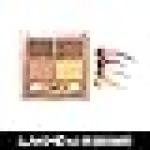 Lakme 9 to 5 Eye Color Quartet Eye Shadow, Desert Rose, 7g