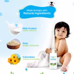 Milky Soft Body Lotion for Babies with Oats, Milk and Calendula - 400ml