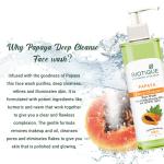 Biotique Papaya Deep Cleanse Face Wash | Gentle Exfoliation | Visibly Glowing Skin | 100% Botanical Extracts| Suitable for All Skin Types | 200ml