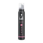 Schwarzkopf TAFT Power Hold 5 Hair Mousse, Lasts 24 Hours, Cashmere-Like Softness, With No Stickiness, Heat Protection, Silicone Free, Lightweight Styler To Controls Frizz