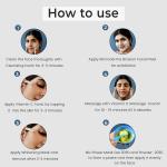 O3+ Bridal Facial Kit Vitamin C for Glowing Skin and Radiant Complexion Suitable for All Skin Types (44g+103ml, Single Use)