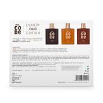 Wild Stone CODE Luxury OUD Eau De Parfum Gift Set For Men | 3x50ml - Regal, Imperial & Glory | Premium EDP Perfumes | Long-Lasting Fragrances | Royal & Elegant Oud Fragrance Scent